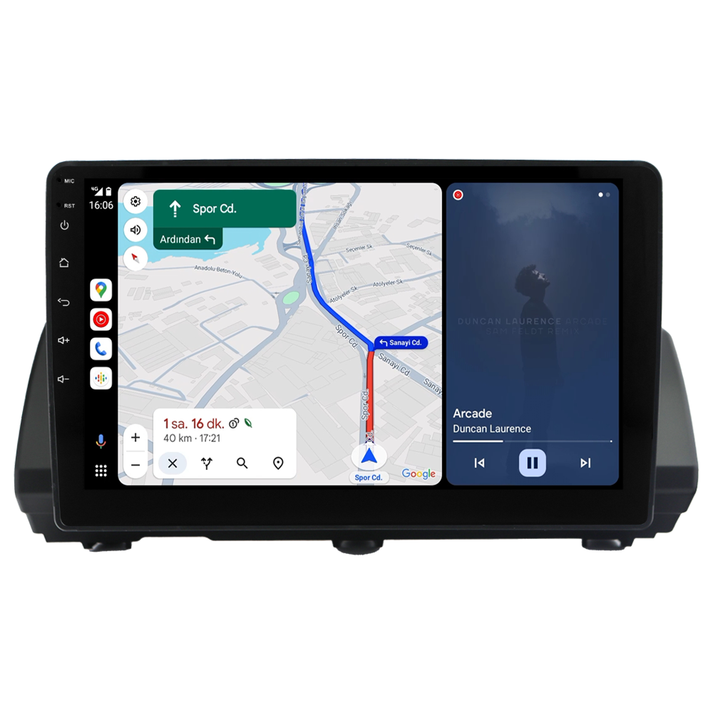 Renault Taliant (2021–2024) Android Multimedya CRV4455XP | 2GB/32GB | CarPlay | Kamera