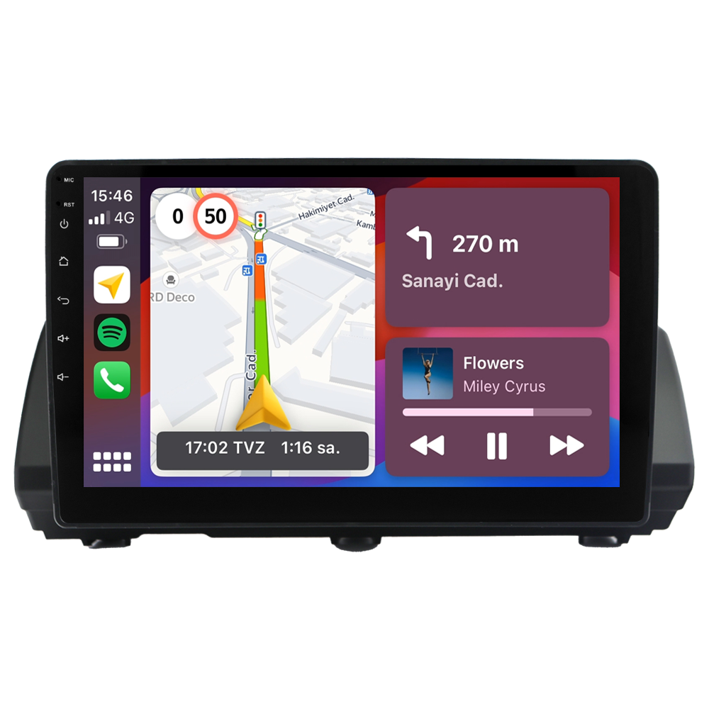 Renault Taliant (2021–2024) Android Multimedya CRV4455XP | 2GB/32GB | CarPlay | Kamera