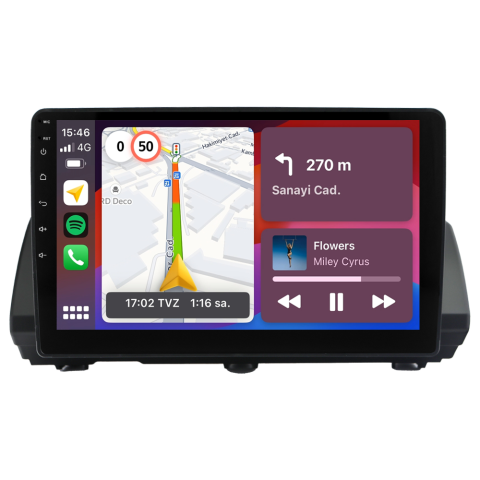 Renault Taliant (2021–2024) Android Multimedya CRV4455XP | 2GB/32GB | CarPlay | Kamera