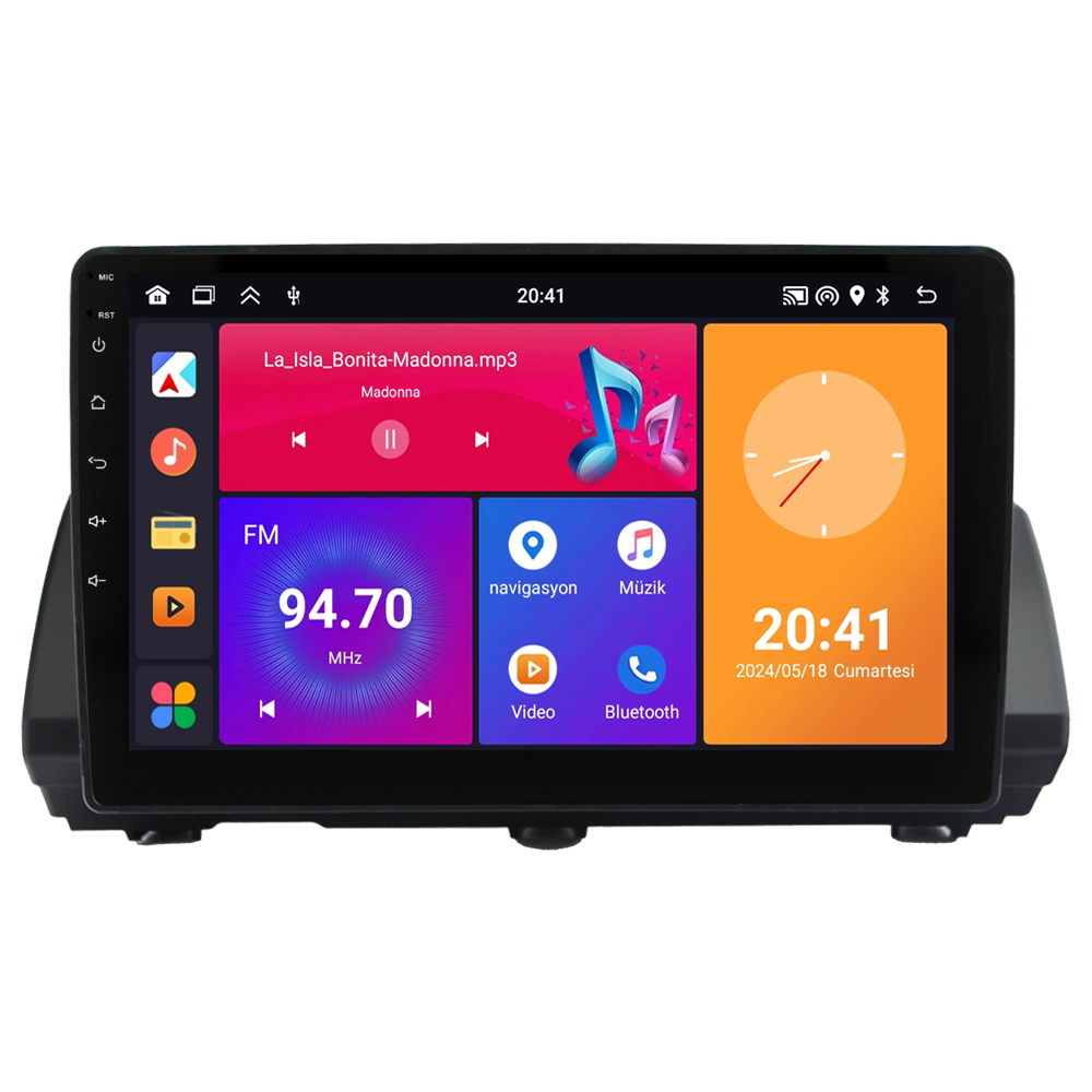 Renault Taliant (2021–2024) Android Multimedya CRV4455XP | 2GB/32GB | CarPlay | Kamera