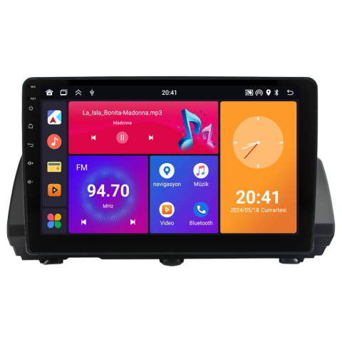 Renault Taliant (2021–2024) Android Multimedya CRV4455XP | 2GB/32GB | CarPlay | Kamera