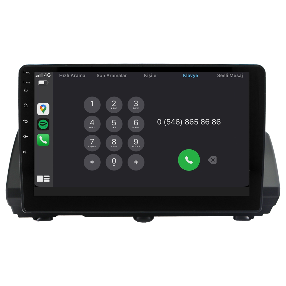 Renault Taliant (2021–2024) Android Multimedya CRV4455XP | 2GB/32GB | CarPlay | Kamera
