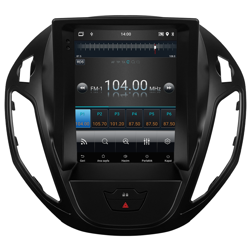 Ford Courier Titanium Android Multimedya Sistemi (2013-2024) CRV-4837XAAT