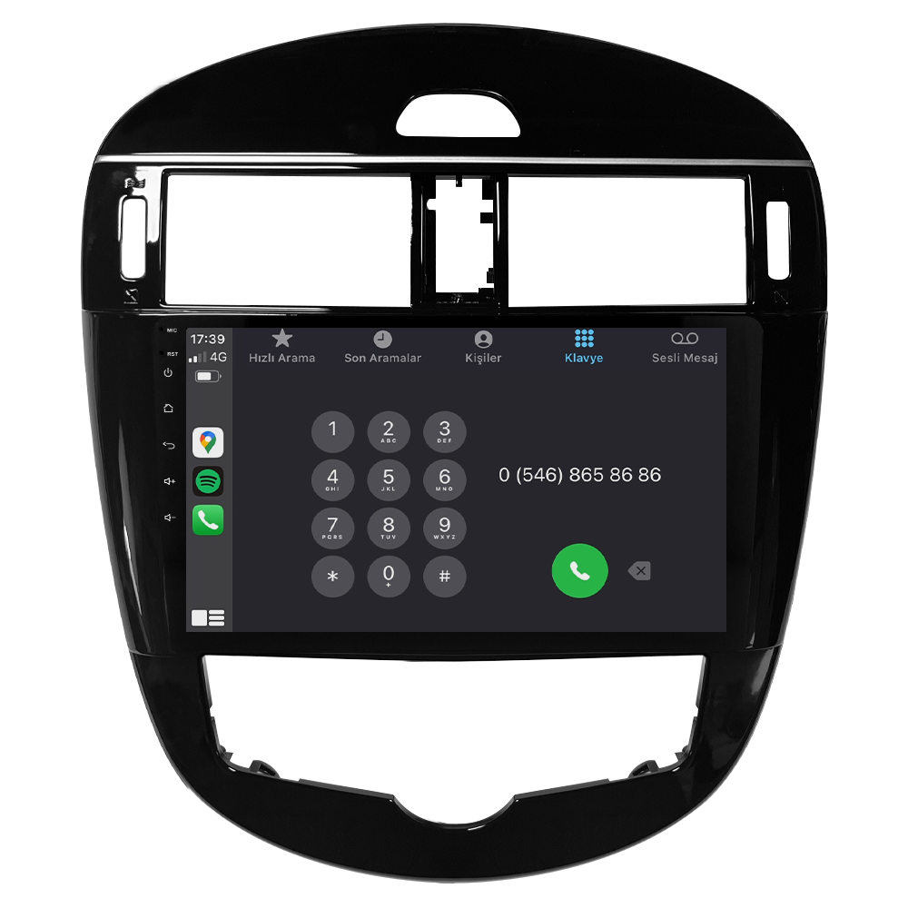 Nissan Pulsar Android Multimedya Sistemi (2015-2018) CRV-4755XAA