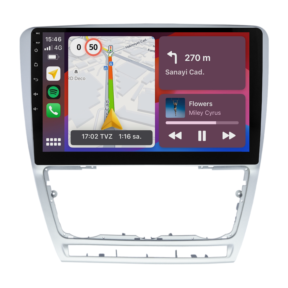 Skoda Octavia Android Multimedya Sistemi (2008-2012) CRV4481XP