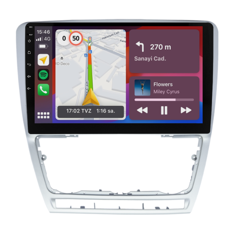 Skoda Octavia Android Multimedya Sistemi (2008-2012) CRV4481XP