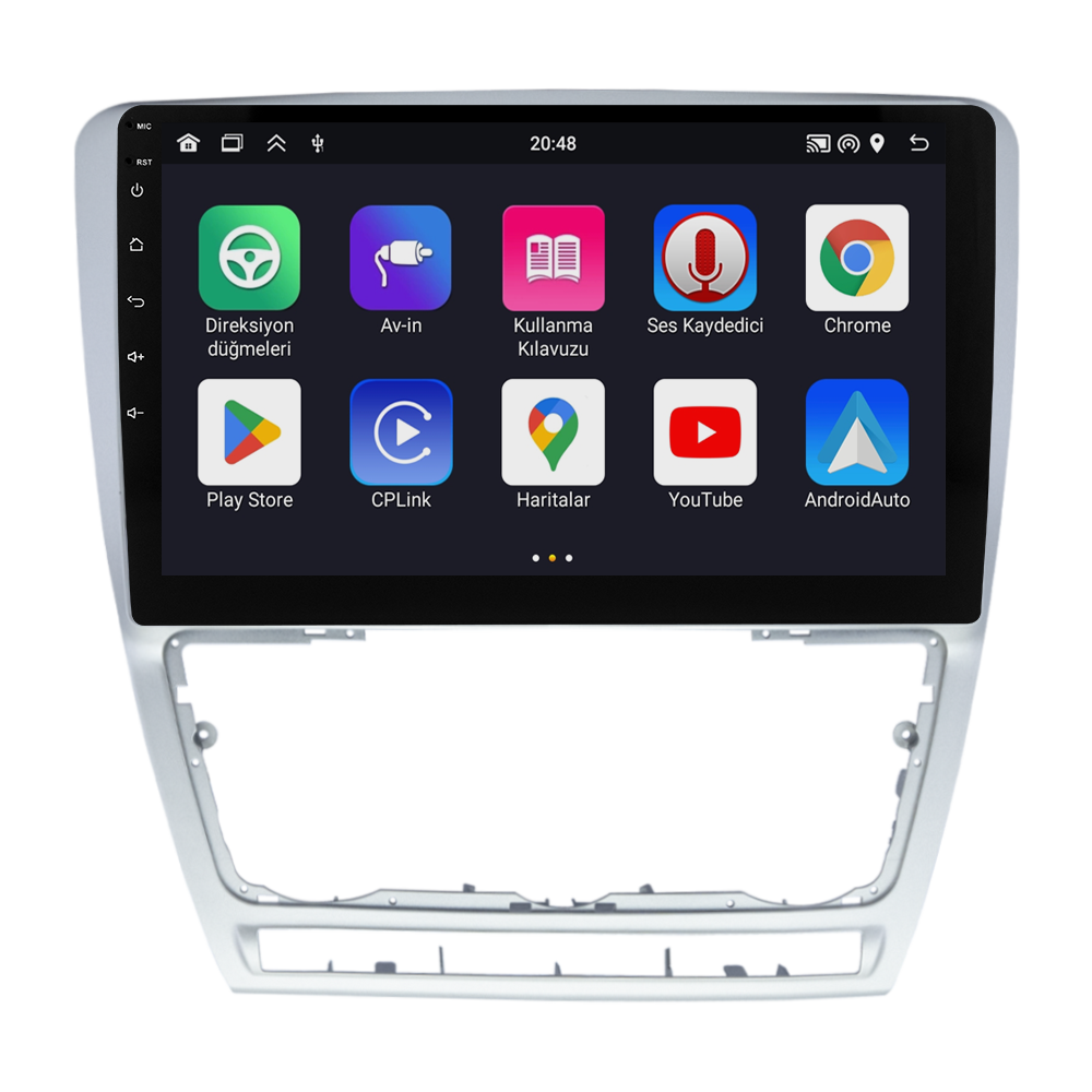 Skoda Octavia Android Multimedya Sistemi (2008-2012) CRV4481XP