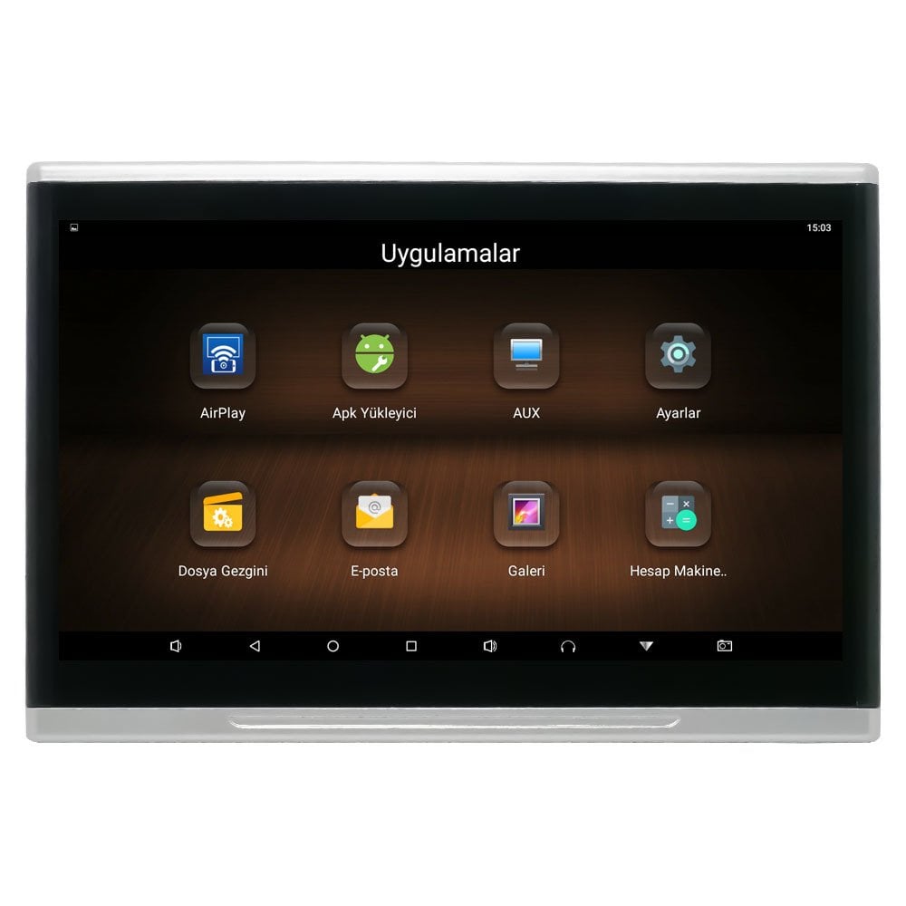 Araç Arka Eğlence Paketi Kafalık Monitörü