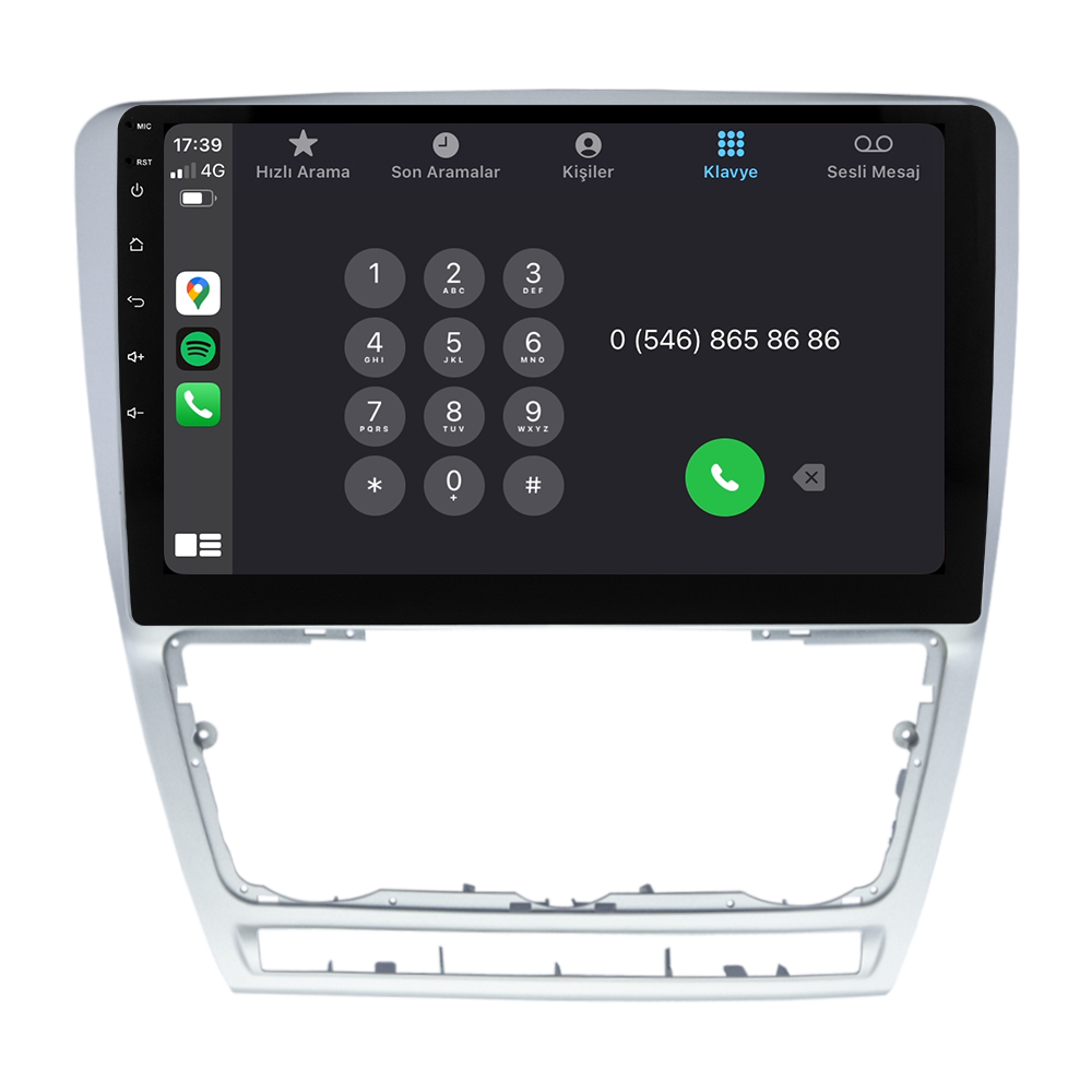 Skoda Octavia Android Multimedya Sistemi (2008-2012) CRV4481XP