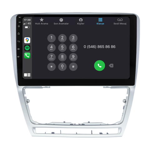 Skoda Octavia Android Multimedya Sistemi (2008-2012) CRV4481XP