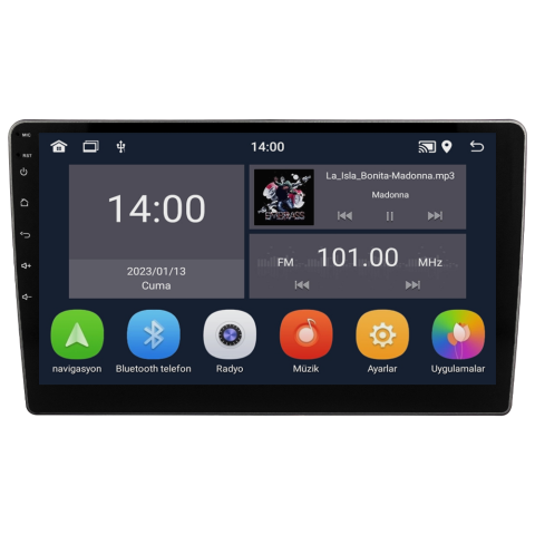 Peugeot 407 Android Multimedya Sistemi CRV-4812XD