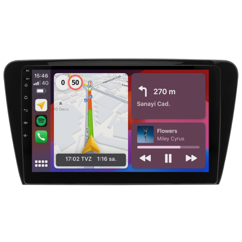 Skoda Octavia Android Multimedya Sistemi (2013-2017) CRV4483XP