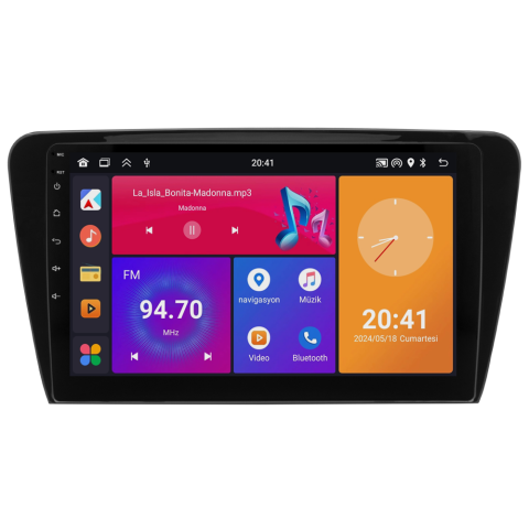 Skoda Octavia Android Multimedya Sistemi (2013-2017) CRV4483XP