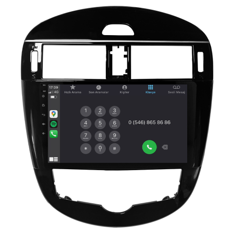 Nissan Pulsar Android Multimedya Sistemi (2015-2018) CRV-4755XR