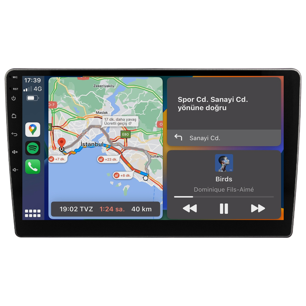 Peugeot 407 Android Multimedya Sistemi (2004-2008) CRV-4812XDA