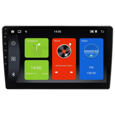 Peugeot 407 Android Multimedya Sistemi (2004-2008) CRV-4812XDA
