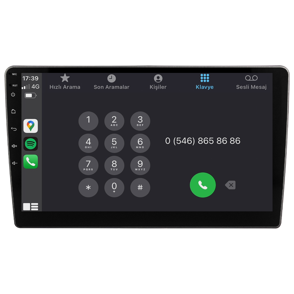 Peugeot 407 Android Multimedya Sistemi (2004-2008) CRV-4812XAA