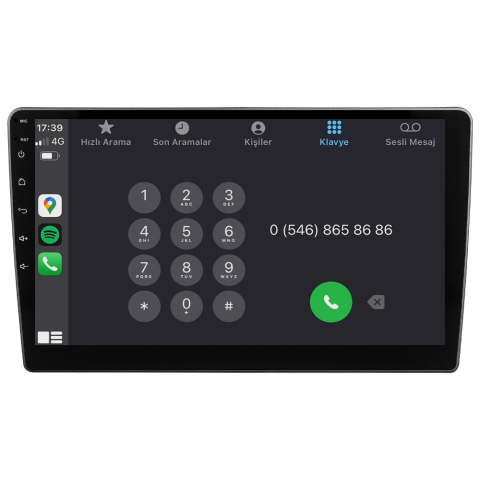 Peugeot 407 Android Multimedya Sistemi (2004-2008) CRV4812XP