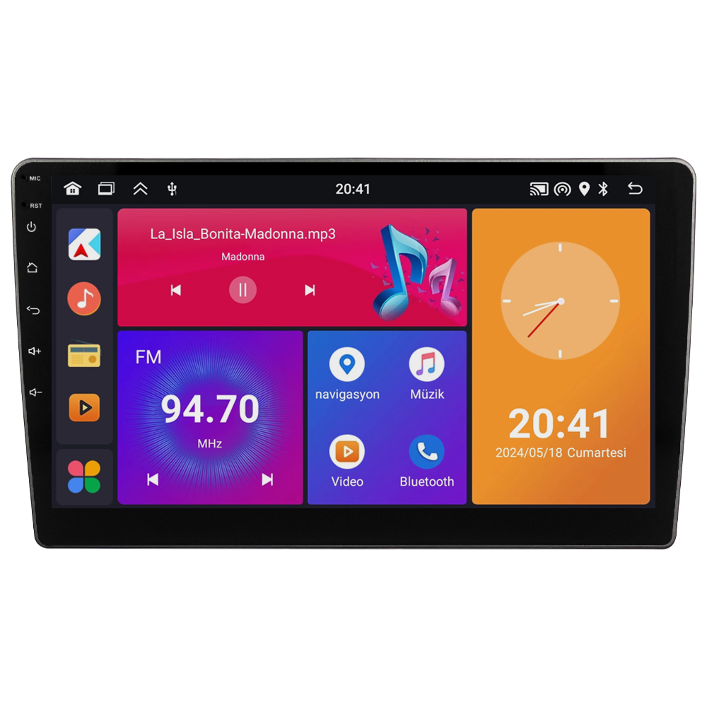 Peugeot 407 Android Multimedya Sistemi CRV4812XP