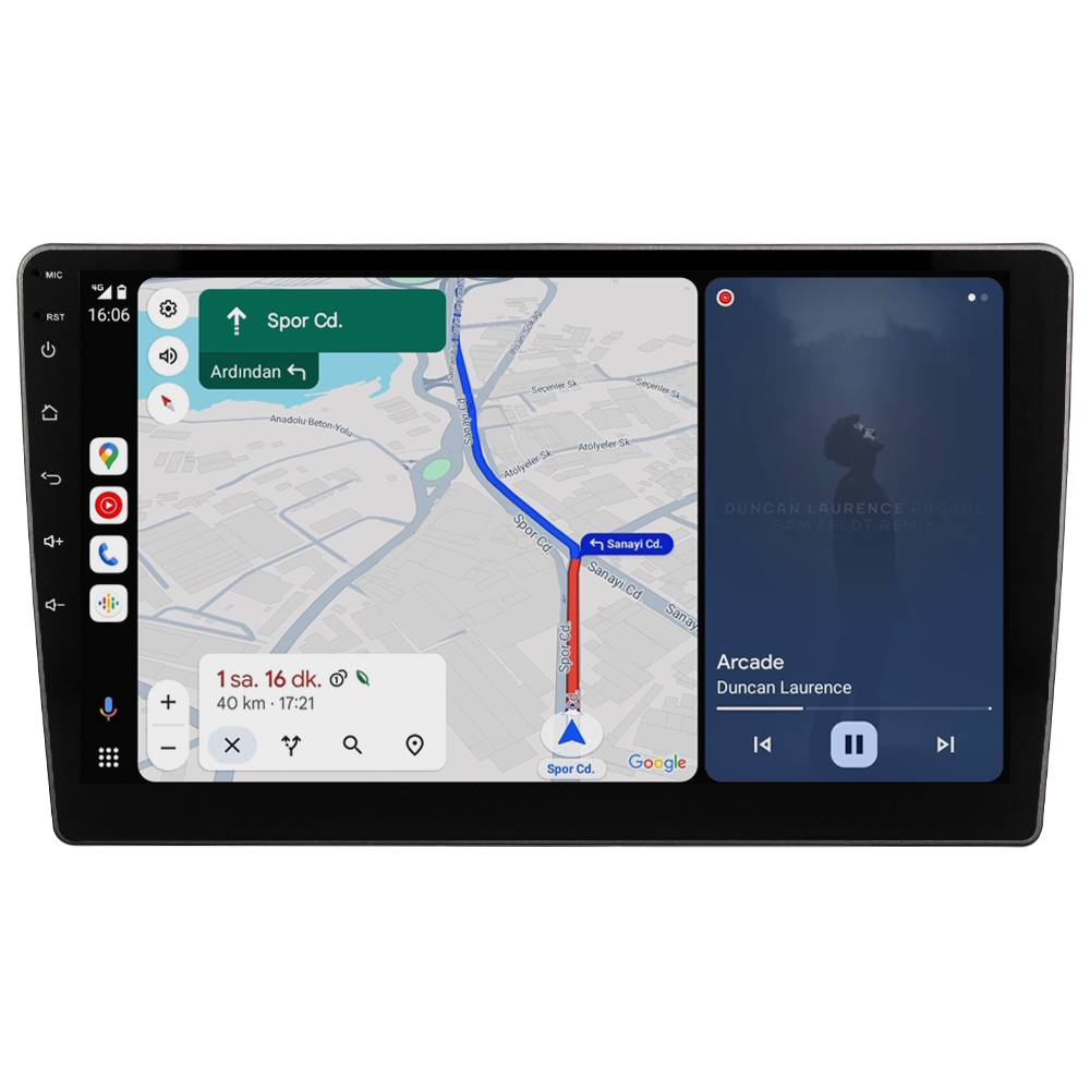 Peugeot 407 Android Multimedya Sistemi (2004-2008) CRV4812XP