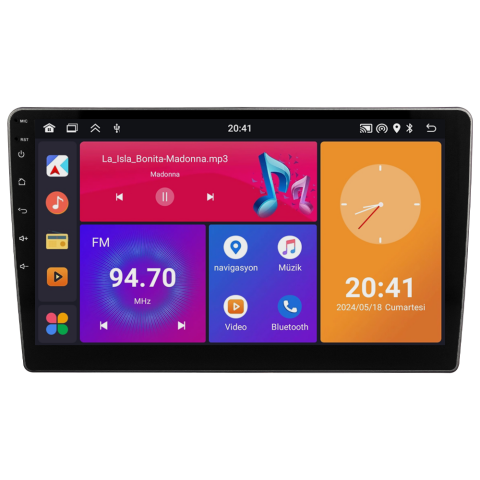 Peugeot 407 Android Multimedya Sistemi CRV4812XP