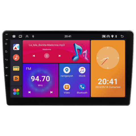 Peugeot 407 Android Multimedya Sistemi (2004-2008) CRV4812XP