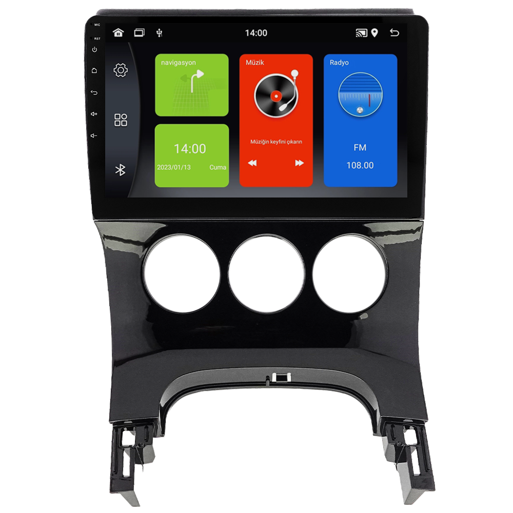 Peugeot 3008 Android Multimedya Sistemi (2009-2016) Manuel Klima