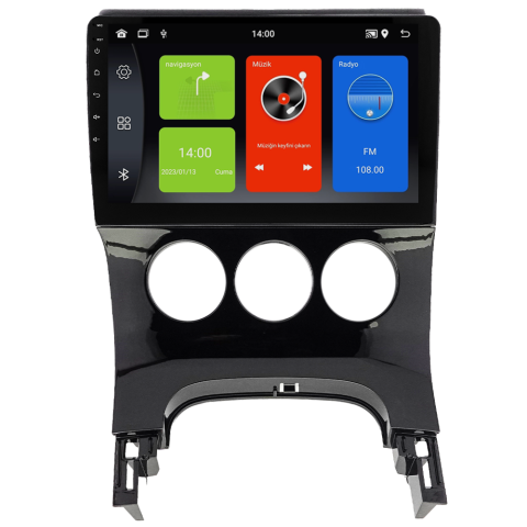 Peugeot 3008 Android Multimedya Sistemi (2009-2016) Manuel Klima