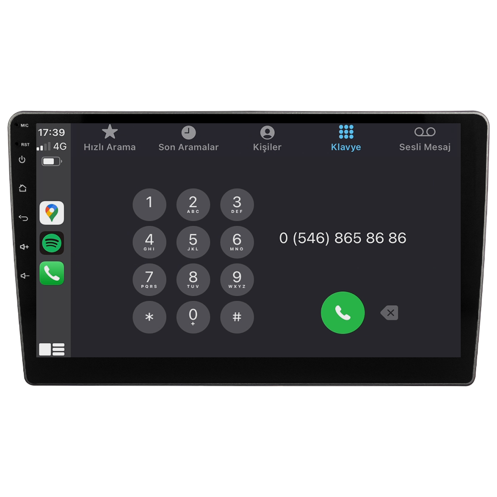 Peugeot 407 Android Multimedya Sistemi (2004-2008) CRV-4812XR