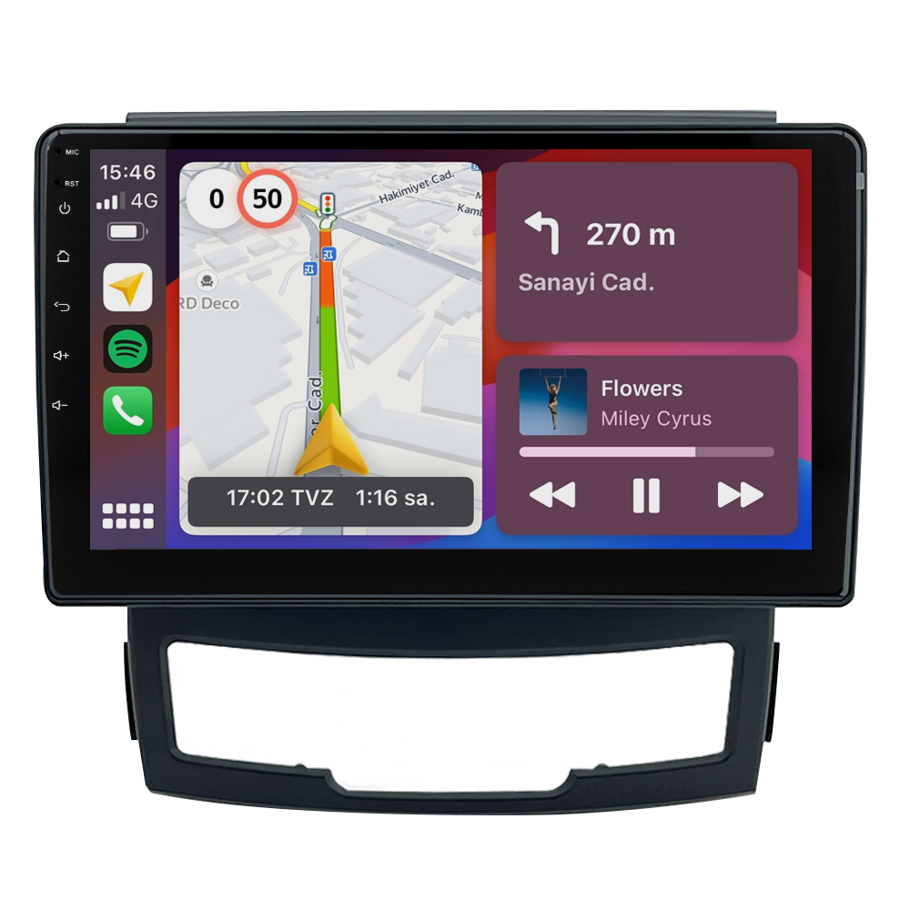 Ssangyong Korando Android Multimedya Sistemi (2010-2012) CRV4502XP