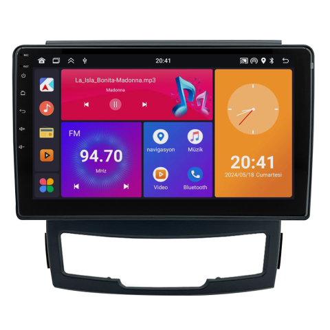 Ssangyong Korando Android Multimedya Sistemi (2010-2012) CRV4502XP