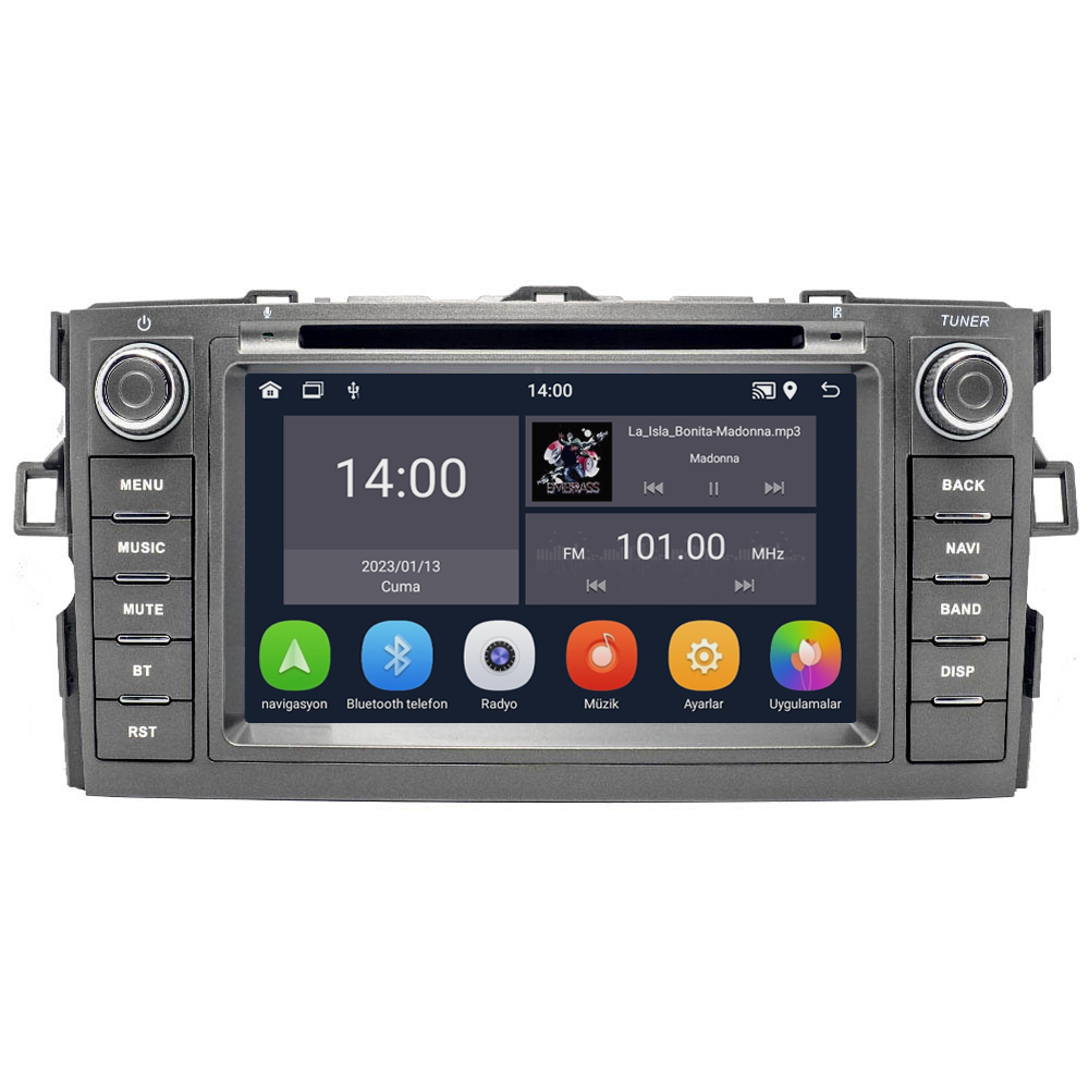 Toyota Auris Android Multimedya Sistemi (2007-2012) CRV-4541RD
