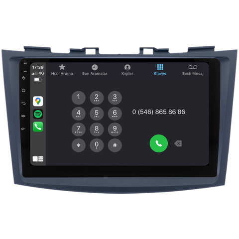 Suzuki Swift Android Multimedya Sistemi (2011-2016) CRV4512XP