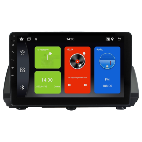 Renault Taliant Android Multimedya Sistemi (2021-2024)