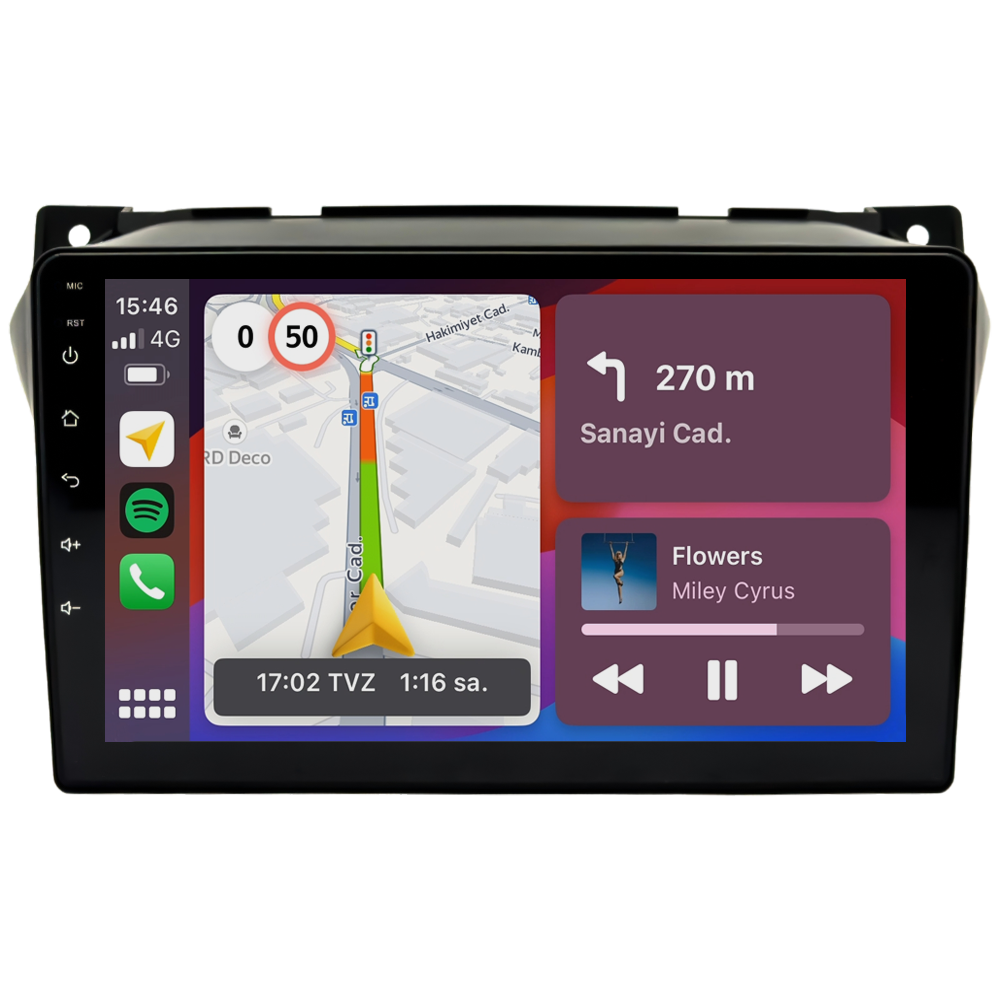 Suzuki Alto Android Multimedya Sistemi (2010-2011) CRV4518XP