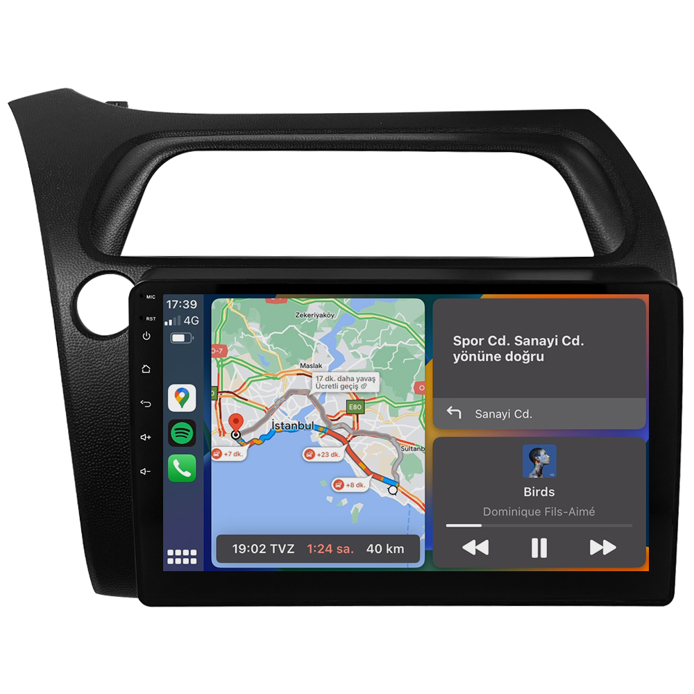 Honda Civic Hatchback Android Multimedya Sistemi (2005) CRV-4814X