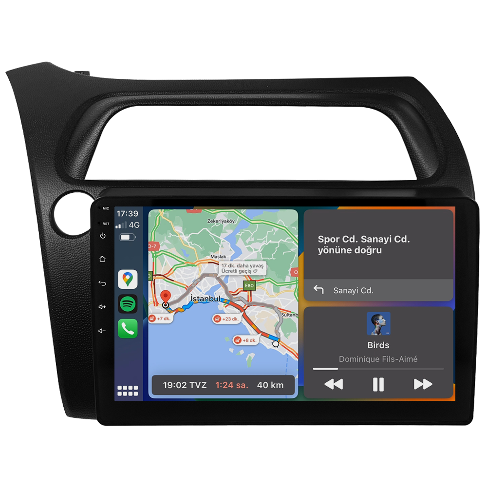 Honda Civic Hatchback Android Multimedya Sistemi (2005) CRV-4814XDA