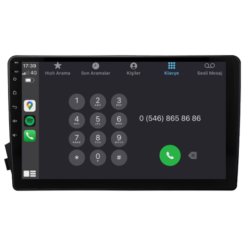 Ssangyong Kyron Android Multimedya Sistemi (2008-2013) CRV-4500X