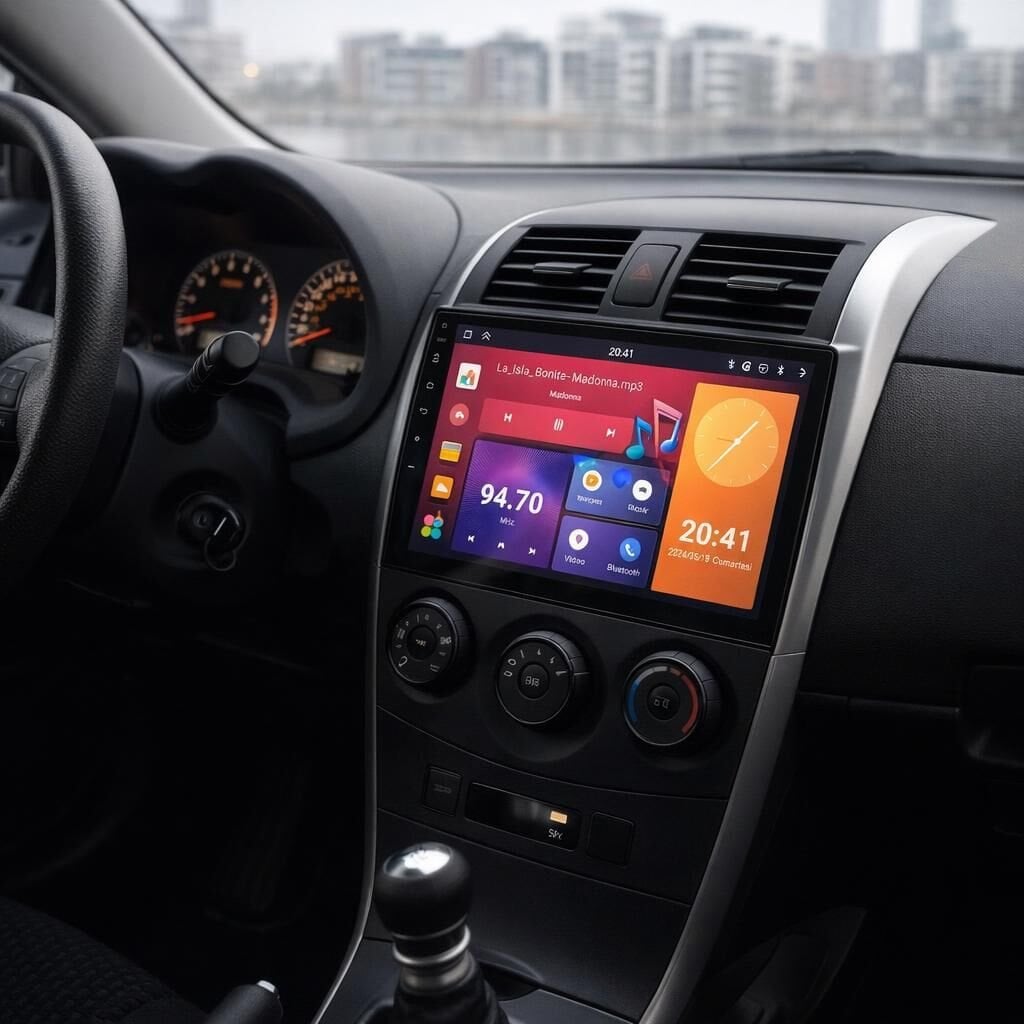 Toyota Corolla Android Multimedya Sistemi (2008-2012) CRV4543XP