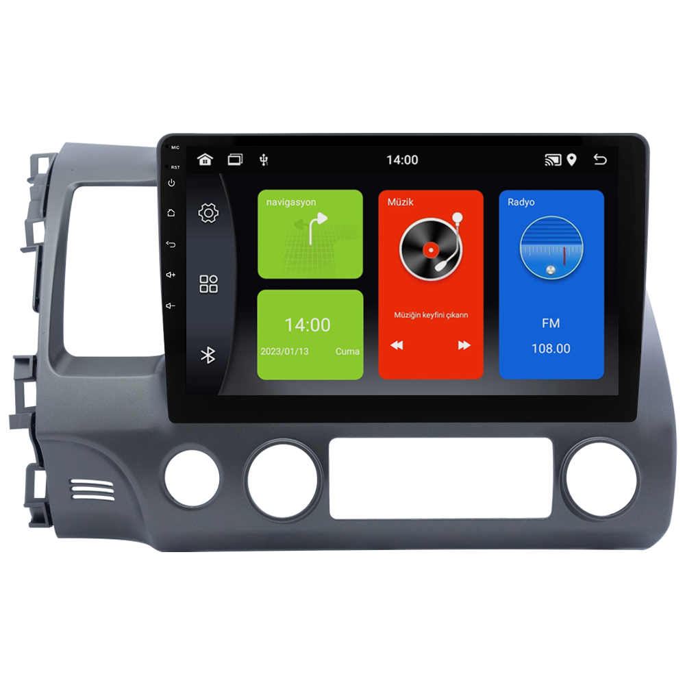 Honda Civic FD6 Android Multimedya Sistemi (2007-2012)