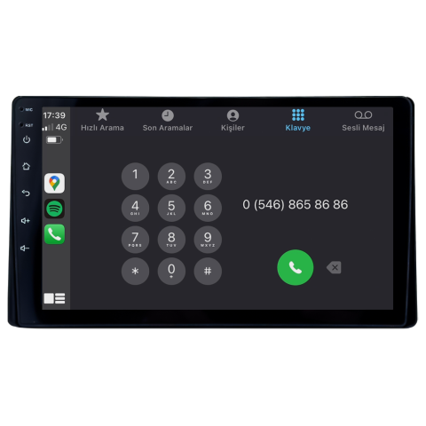Toyota Corolla Android Multimedya Sistemi (2016-2019) CRV4544XP