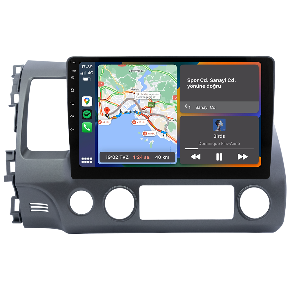 Honda Civic FD6 Android Multimedya Sistemi (2007-2012)