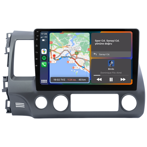 Honda Civic FD6 Android Multimedya Sistemi (2007-2012)