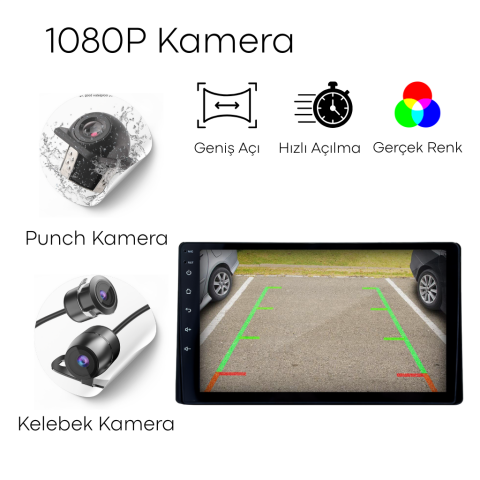 Toyota Corolla Android Multimedya Sistemi (2016-2019) CRV4544XP