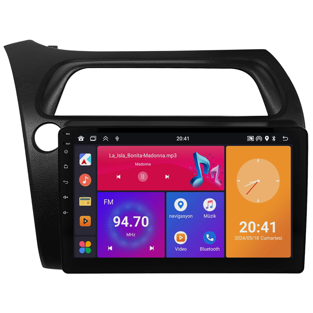 Honda Civic Hatchback Android Multimedya Sistemi CRV4814XP