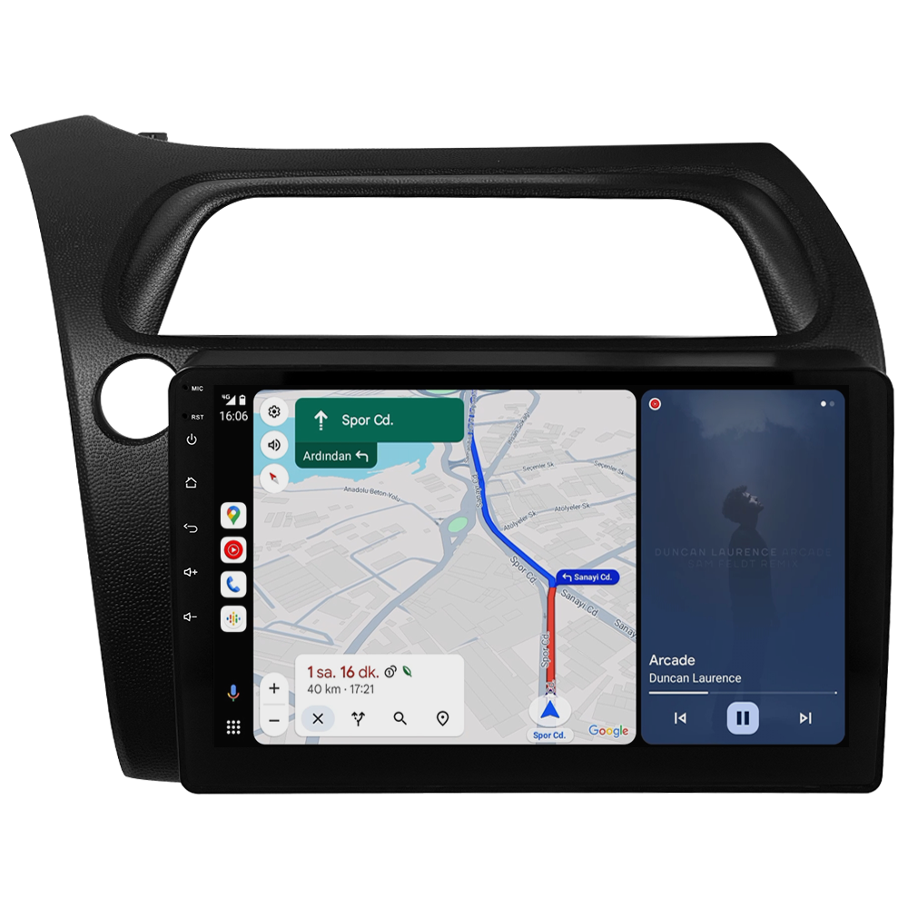 Honda Civic Hatchback Android Multimedya Sistemi (2005) CRV4814XP