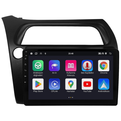 Honda Civic Hatchback Android Multimedya Sistemi (2005) CRV4814XP