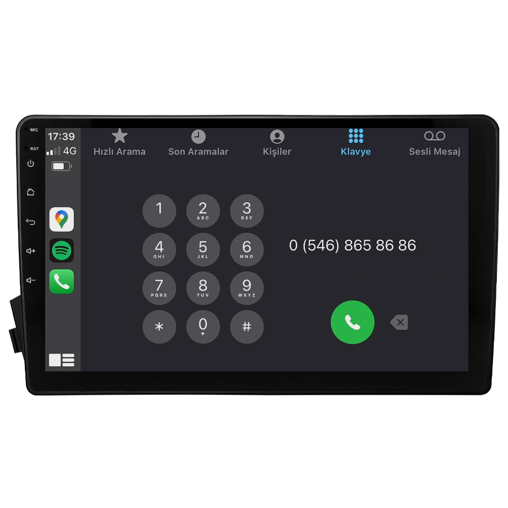 Ssangyong Kyron Android Multimedya Sistemi (2008-2013) CRV-4500XD