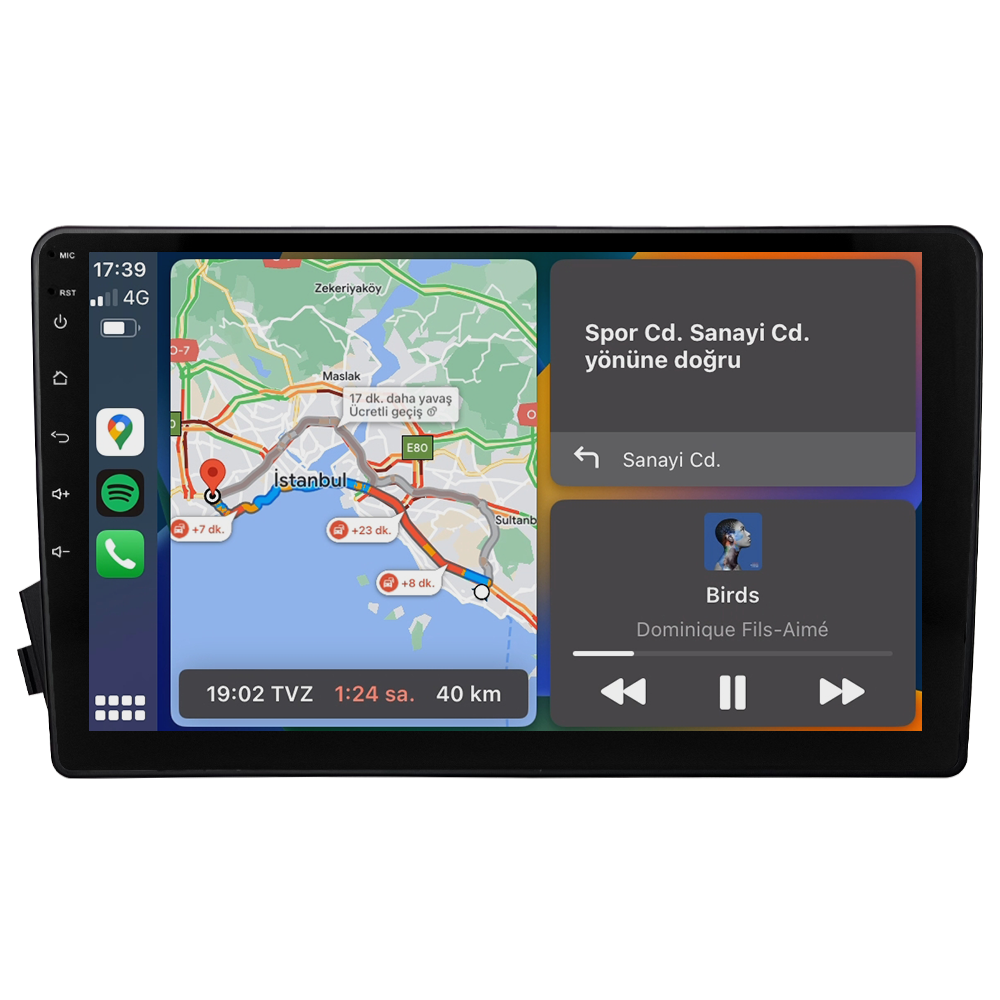 Ssangyong Kyron Android Multimedya Sistemi (2008-2013) CRV-4500XD