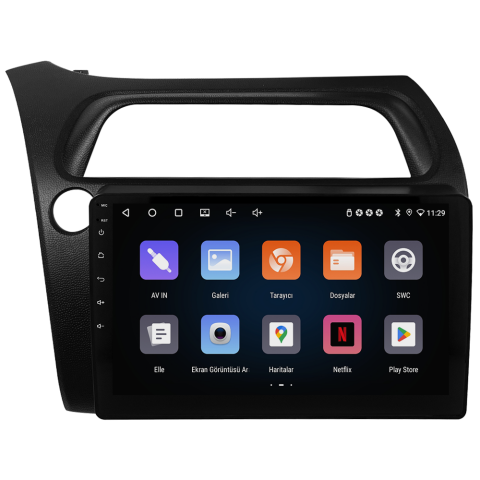 Honda Civic Hatchback Android Multimedya Sistemi CRV-4814XR